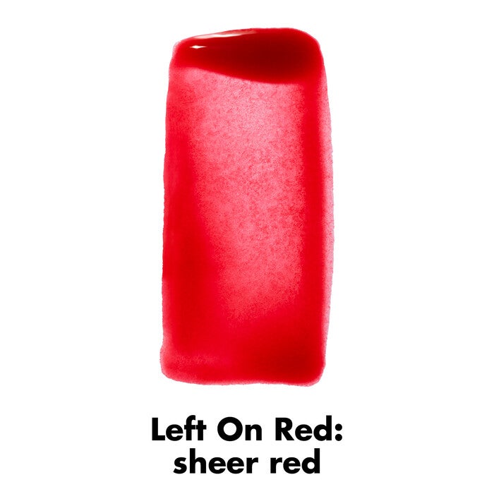 Sheer For It Blush Tint, Left on Red - sheer red